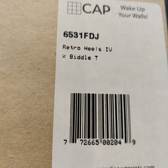 Retro heels Framed Picture by Trish Biddle - Picture 4 of 6